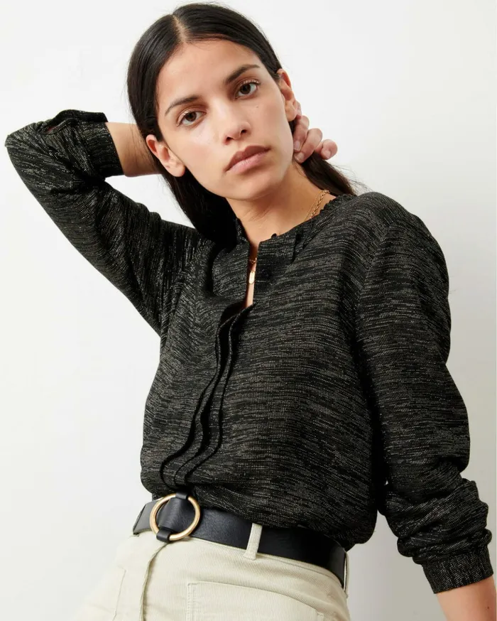 Sessn Womens Shirts And Blouses Laushine Night Gold Near Me