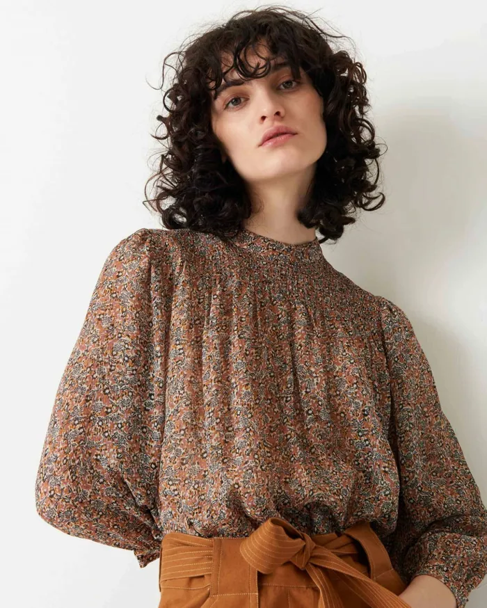 Sessn Womens Shirts And Blouses Yama Rosewood Gardians Gift Ideas
