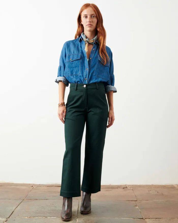 Sessn Womens Trousers Johannes Fumo