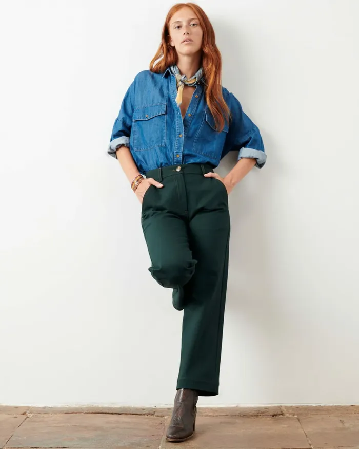 Sessn Womens Trousers Johannes Fumo