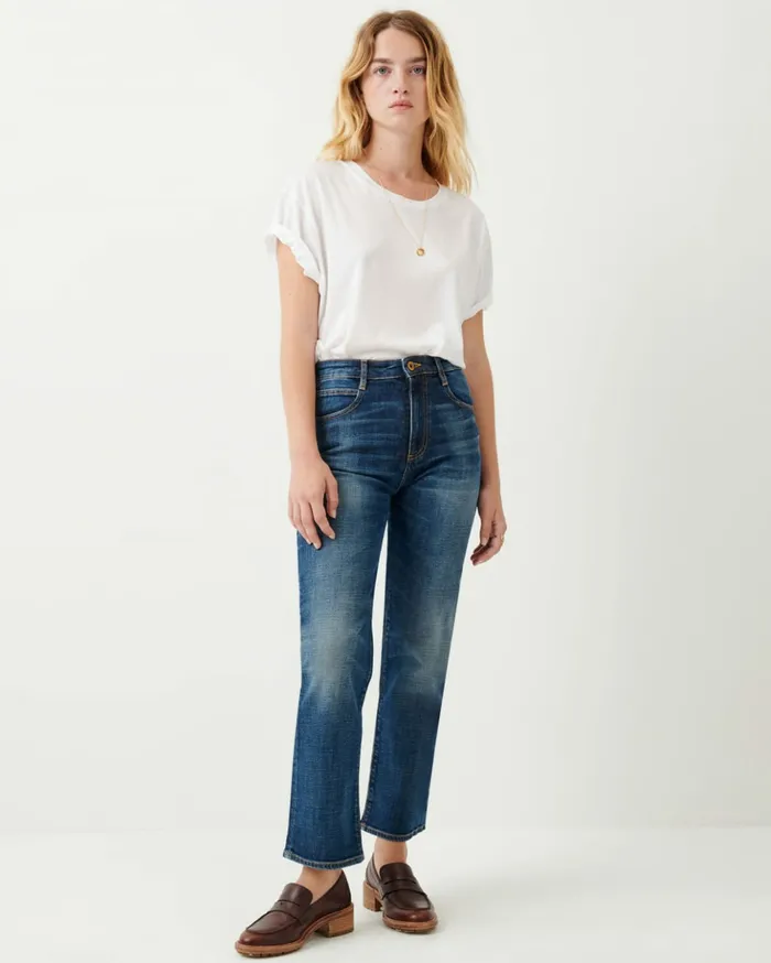 Sessn Womens Trousers Marino Melody Blue