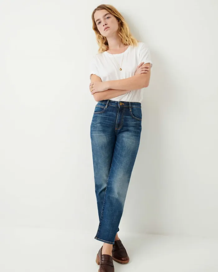 Sessn Womens Trousers Marino Melody Blue