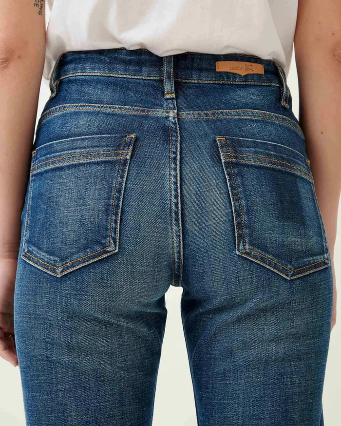 Sessn Womens Trousers Marino Melody Blue