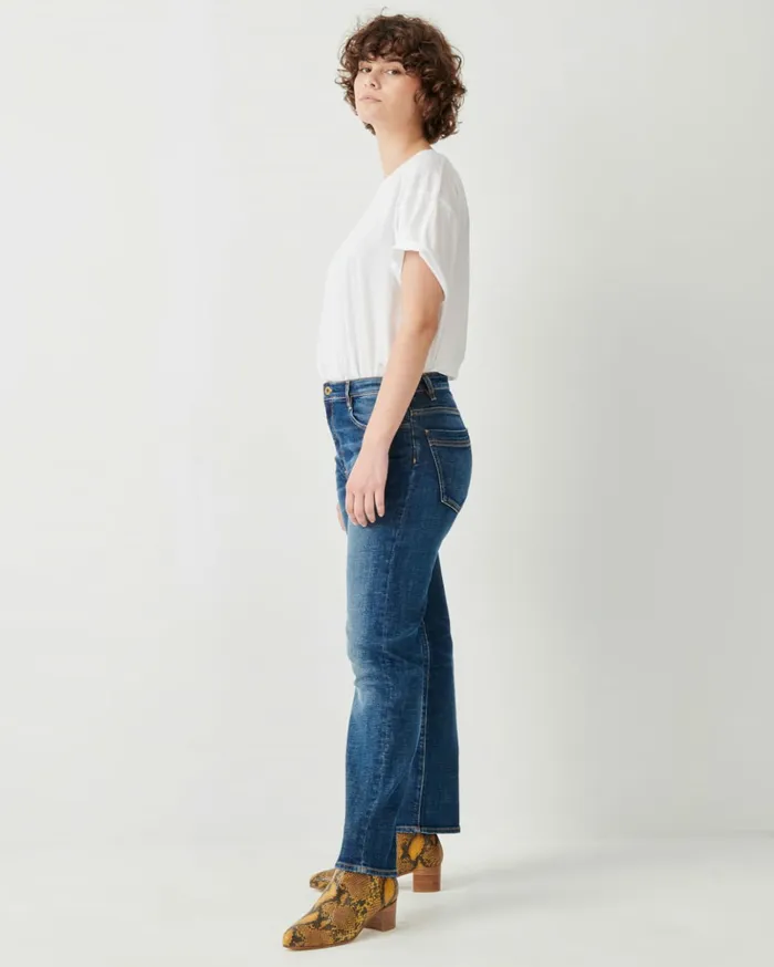 Sessn Womens Trousers Marino Melody Blue