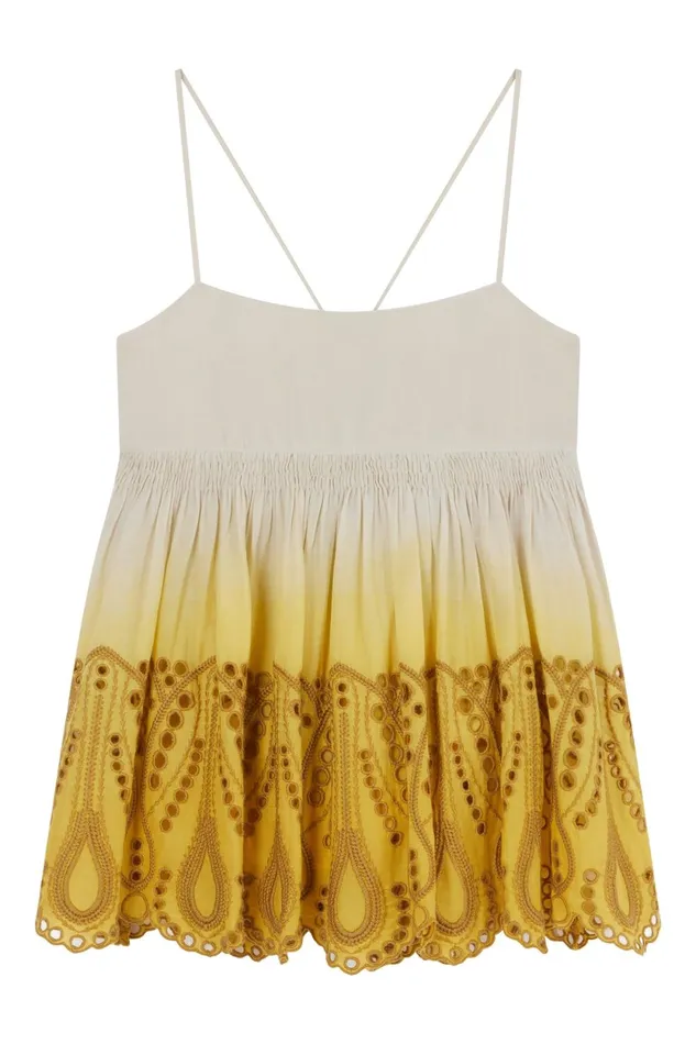 Shirts and Blouses Women Leon and Harper Cidji TandD Top Mustard