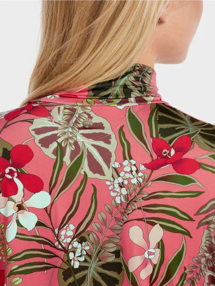 Shirts and Tops Damen Marc Cain Bedrucktes Shirt Deep Coral
