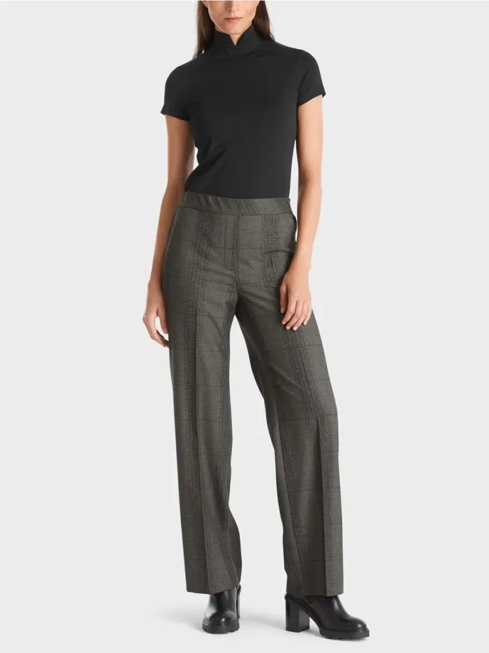 Shirts and Tops Damen Marc Cain Hochgeschlossenes TShirt Black