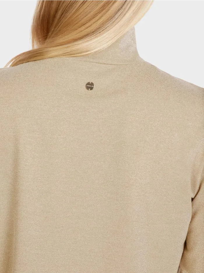Shirts and Tops Damen Marc Cain Longsleeve Mit Lurex Soft Blossom