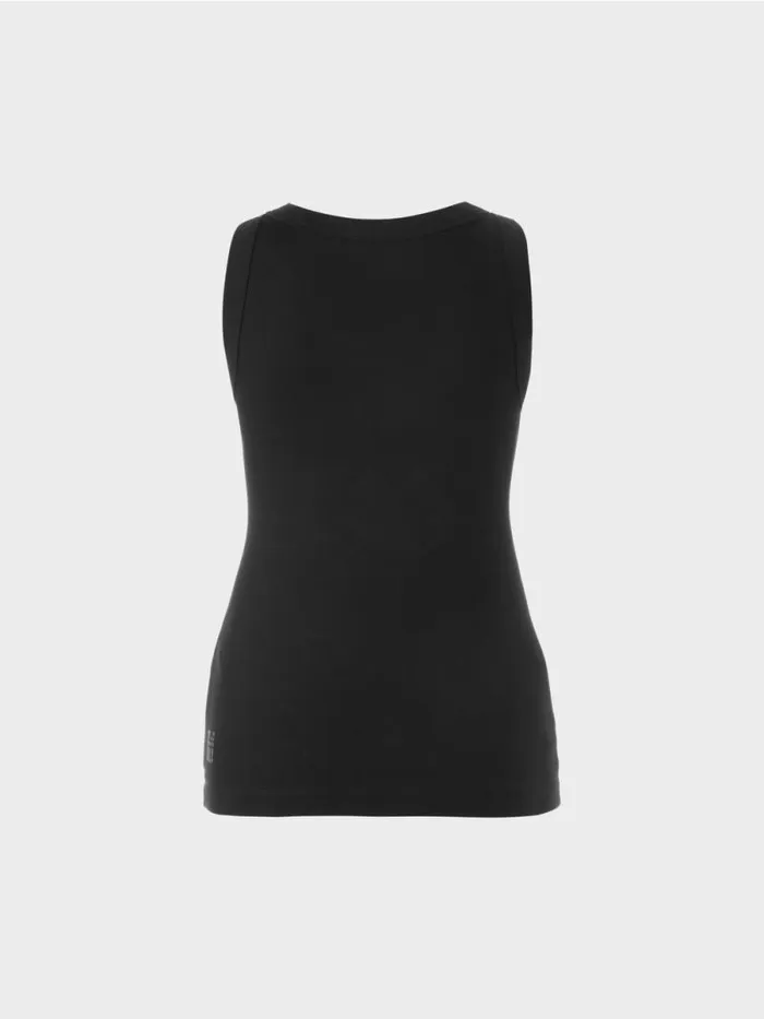 Shirts and Tops Damen Marc Cain rmelloses Top Mit Glitzerprint Black