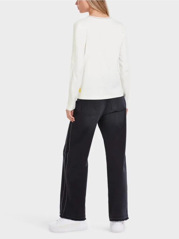 Shirts and Tops Damen Marc Cain TShirt Mit Print Offwhite