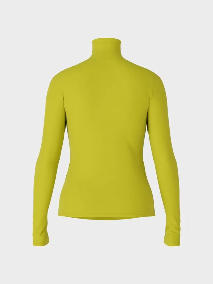 Shirts and Tops Damen Marc Cain TShirt Mit Rollkragen Bright Olive Green