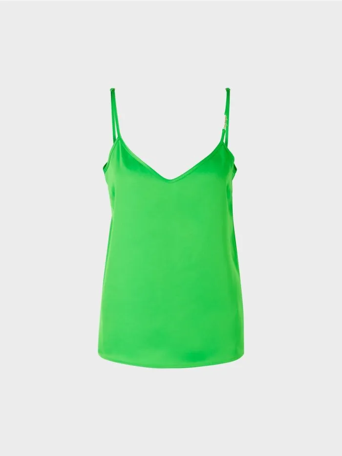 Shirts and Tops Damen Marc Cain Top Mit Schmaler Kette Dark Apple Green