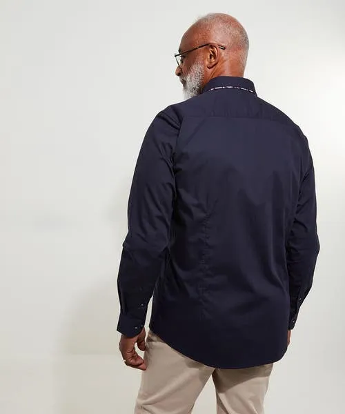 Shirts Dapper Double Collar Shirt Navy 8211 Joebrowns Apparel Shirts Dapper Double Collar Shirt Navy 8211 Joebrowns Apparel