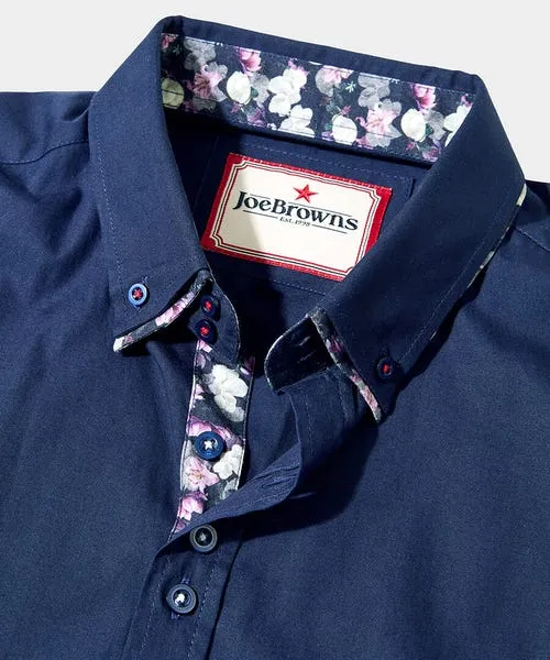 Shirts Dapper Double Collar Shirt Navy 8211 Joebrowns Apparel Shirts Dapper Double Collar Shirt Navy 8211 Joebrowns Apparel