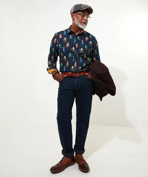 Shirts Suited Up Shirt Navy Joebrowns Apparel Shirts Suited Up Shirt Navy Joebrowns Apparel