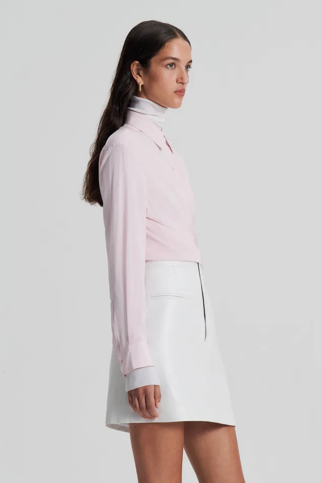Shirts Women Scanlan Theodore SILK TIE FRONT SHIRT SOFTPINK Shirts Women Scanlan Theodore SILK TIE FRONT SHIRT SOFTPINK