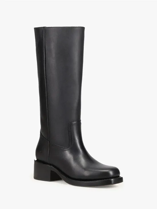 Shoes Campus Knee High Boot Black Lisa Says Gah Women