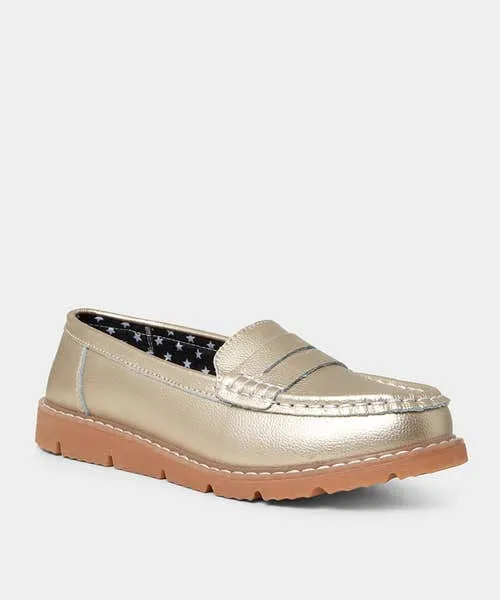 Shoes Sandals and Boots Joebrowns Apparel Moonlight Harbour Leather Loafers Gold Shoes Sandals and Boots Joebrowns Apparel Moonlight Harbour Leather Loafers Gold