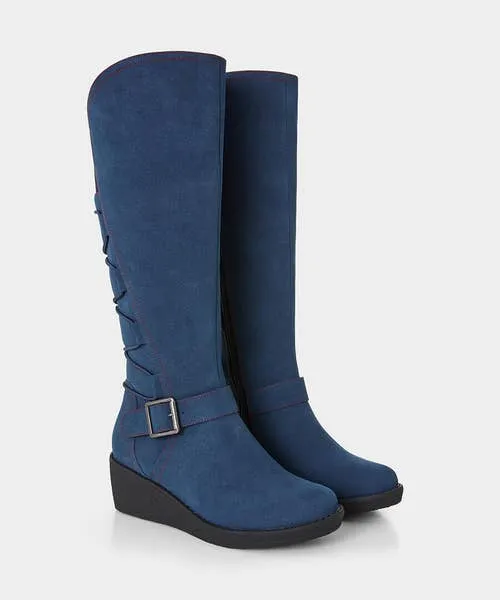 Shoes Sandals and Boots Woodland Walk Tall Boots Blue Joebrowns Apparel Shoes Sandals and Boots Woodland Walk Tall Boots Blue Joebrowns Apparel