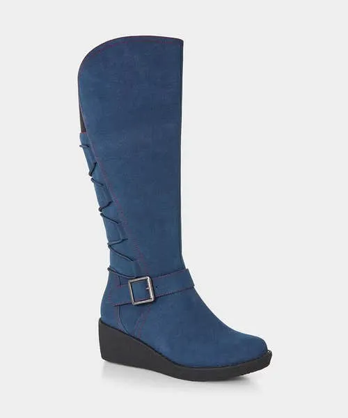 Shoes Sandals and Boots Woodland Walk Tall Boots Blue Joebrowns Apparel Shoes Sandals and Boots Woodland Walk Tall Boots Blue Joebrowns Apparel