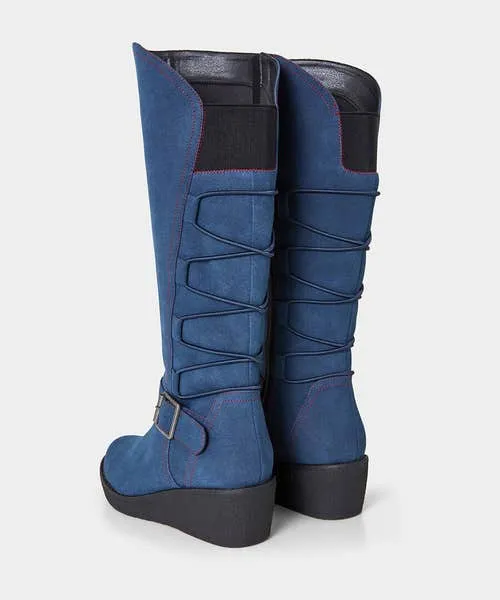 Shoes Sandals and Boots Woodland Walk Tall Boots Blue Joebrowns Apparel Shoes Sandals and Boots Woodland Walk Tall Boots Blue Joebrowns Apparel