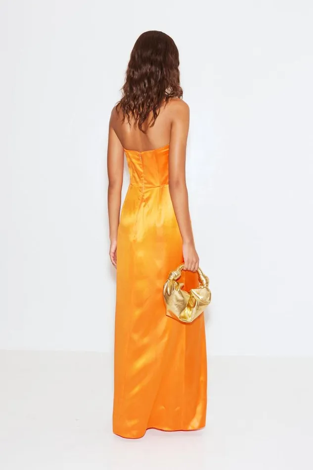 Shop Simon Miller DRESSES Fia Gown Happy Carrot