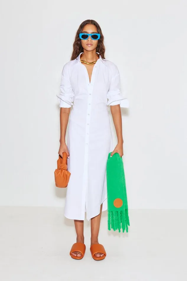 Shop Simon Miller DRESSES Kerr Dress Macadamia
