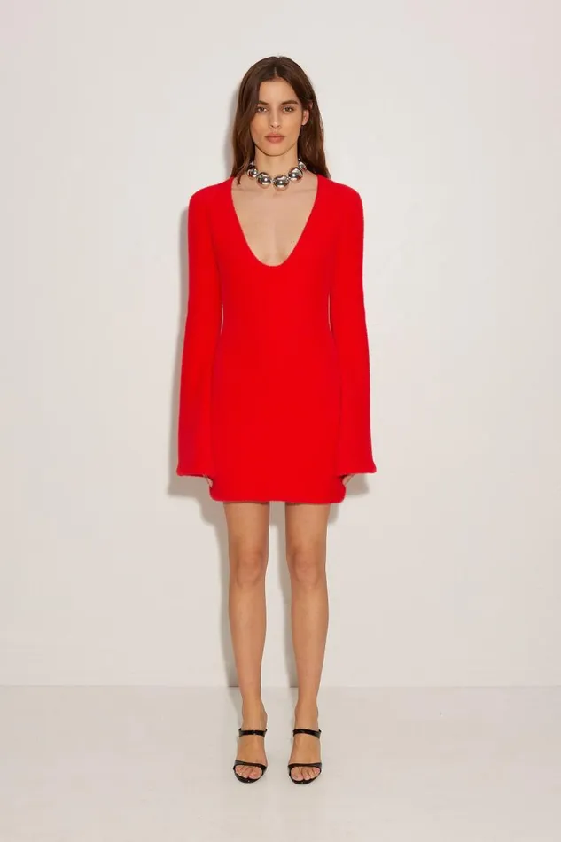 Shop Simon Miller DRESSES Pop Dress Mod Orange