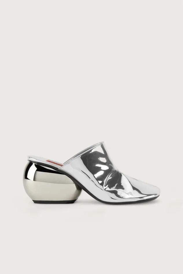 Shop Simon Miller HEELS Moderno Mule Silver