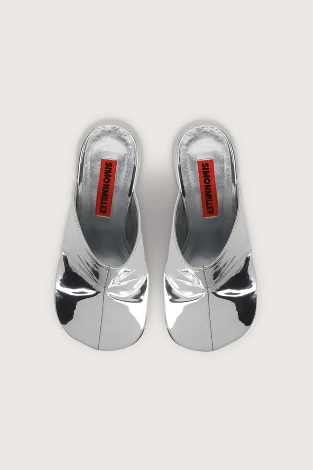 Shop Simon Miller HEELS Moderno Mule Silver