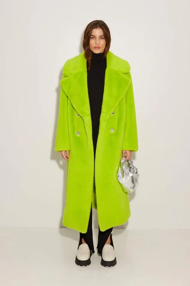 Shop Simon Miller JacketsCoats Foxy Jetz Coat Muscat Grape