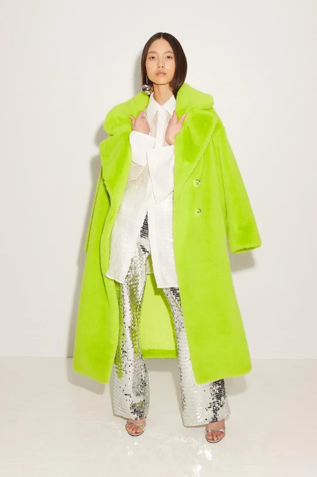 Shop Simon Miller JacketsCoats Foxy Jetz Coat Muscat Grape