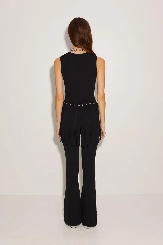 Shop Simon Miller KNITWEAR Knits By Tulip Top Black