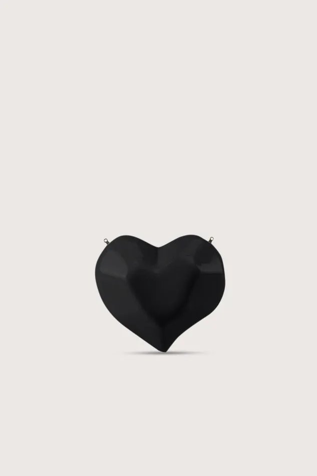 Shop Simon Miller MINI BAGS Molded Heart Bag Black