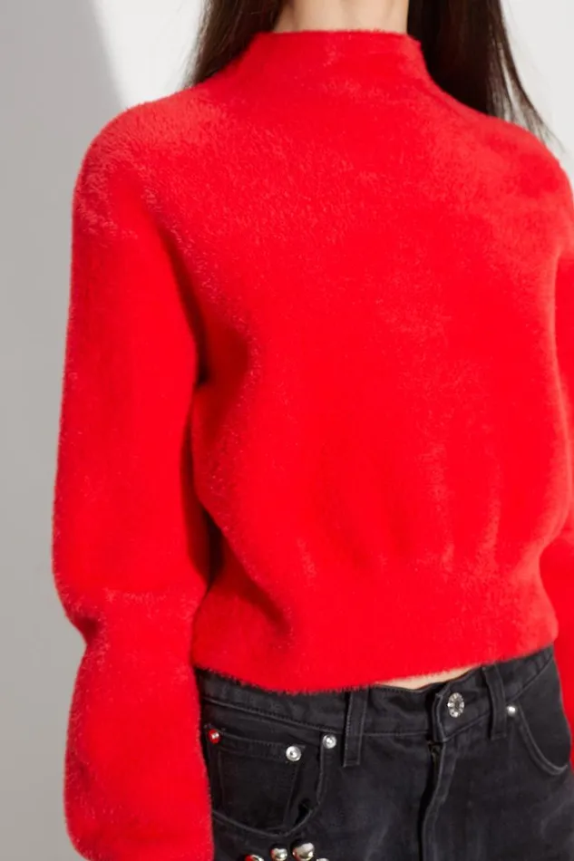 Shop Simon Miller TOPS Oko Sweater Mod Orange