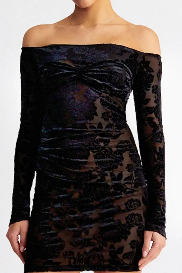 Shop SUBOO Dresses Helena Long Sleeve Mini