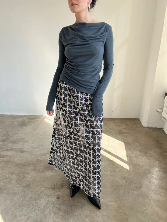 Skirts Molly Maxi Skirt Bows 8211 Lisa Says Gah Women