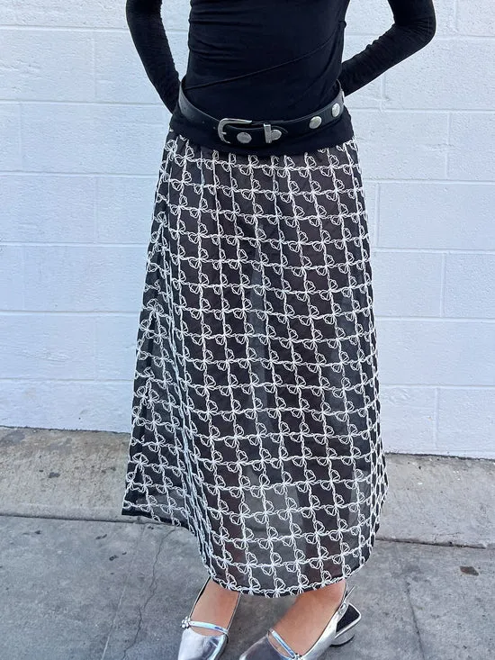 Skirts Molly Maxi Skirt Bows 8211 Lisa Says Gah Women