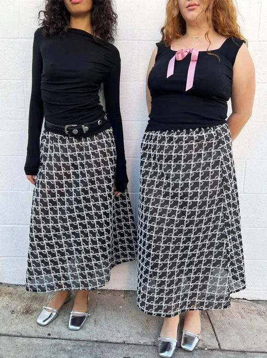 Skirts Molly Maxi Skirt Bows 8211 Lisa Says Gah Women