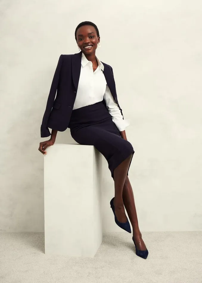 Skirts Women HOBBS Aly Skirt Navy