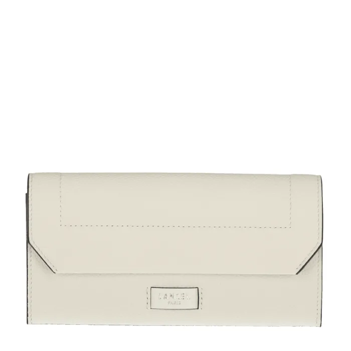 Slim Wallet With Flap Snow Women Lancel Wallet