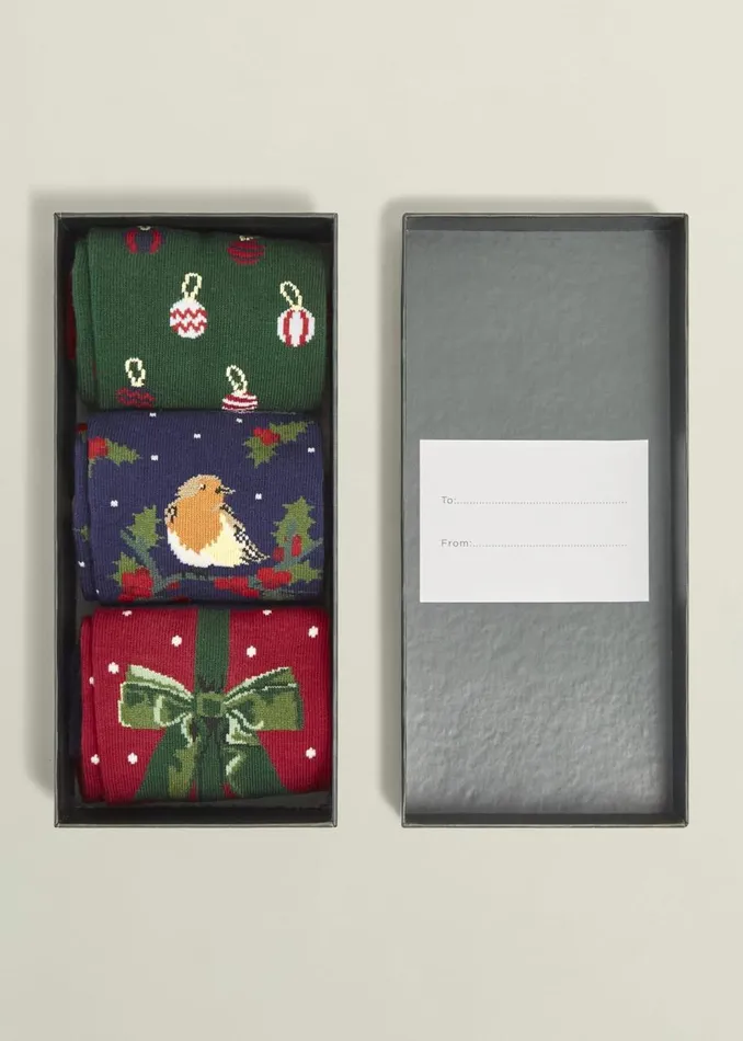 Socks and Tights Women HOBBS Festive Sock Set Multi