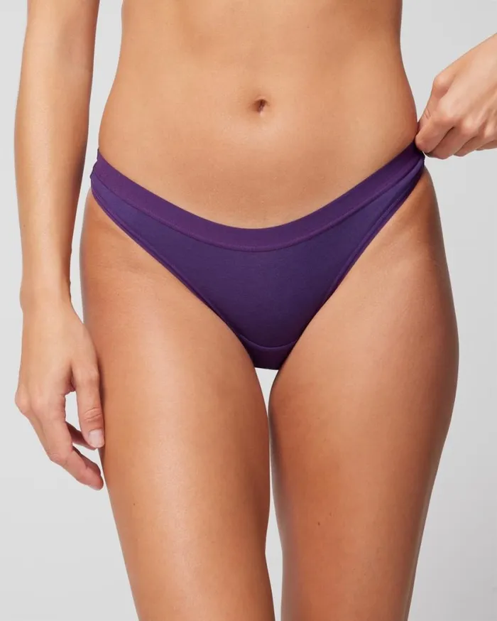 Soma Cotton Modal Tailored Thong Roaming Ditsy Mini Pink Women Panties