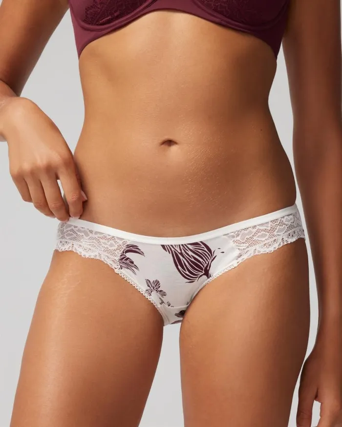 Soma Embraceable Enchanting Lace Bikini Sketchbook Flora Mini Dh Women Lingerie