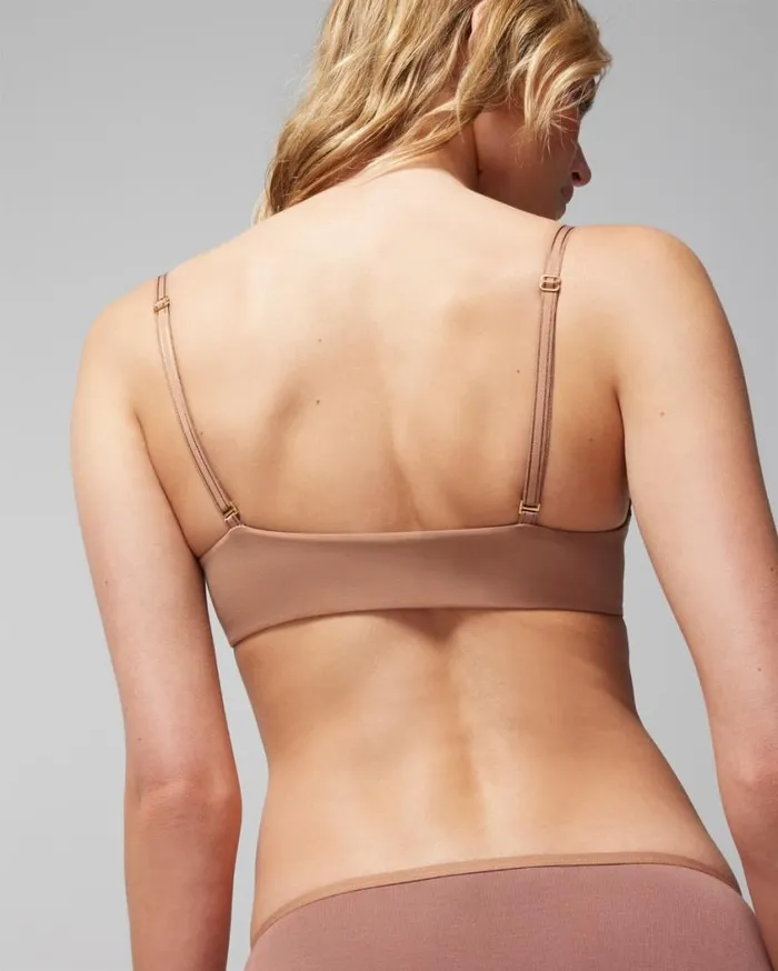 Soma Embraceable FrontClose Pushup Bra With Lace Warm Sienna Women Bras