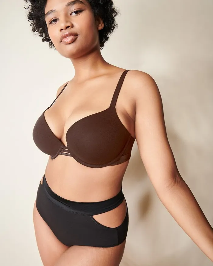 Soma TellTale The Dreamer Push Up Bra Wicked Plum Women Bras