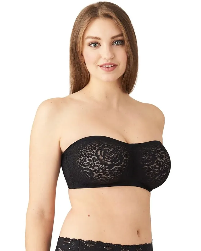 Soma Wacoal Halo Lace Strapless Bra Nude Women Bras