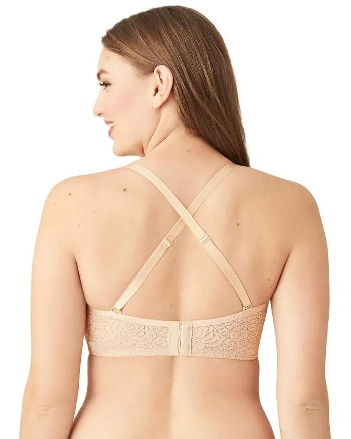 Soma Wacoal Halo Lace Strapless Bra Nude Women Bras