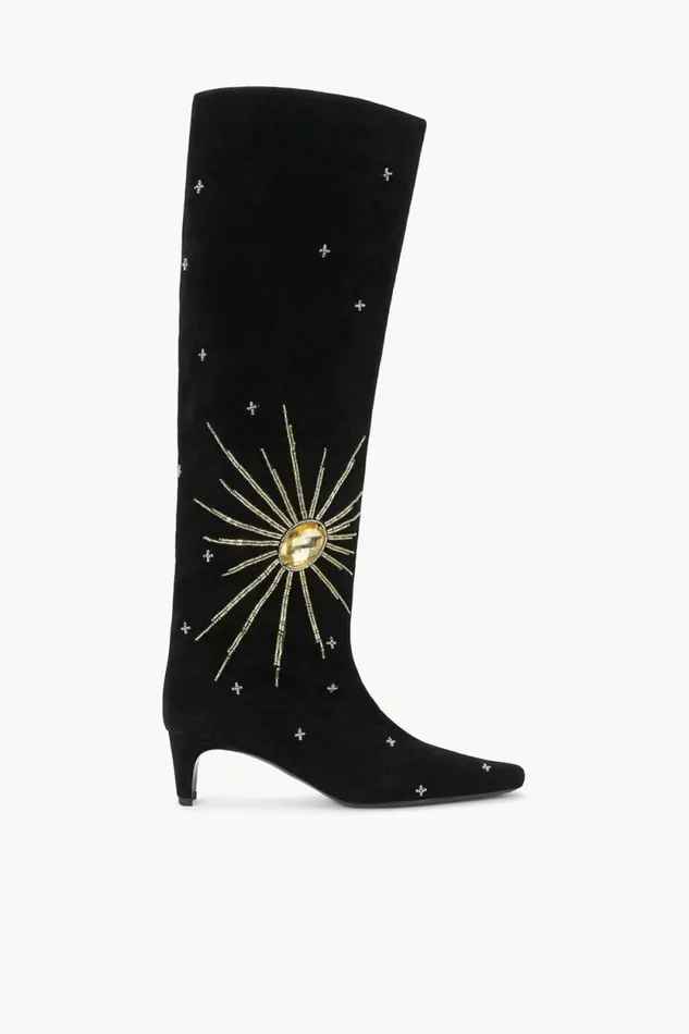STAUD Boots WALLY BOOT Black Celestial 8211 Women