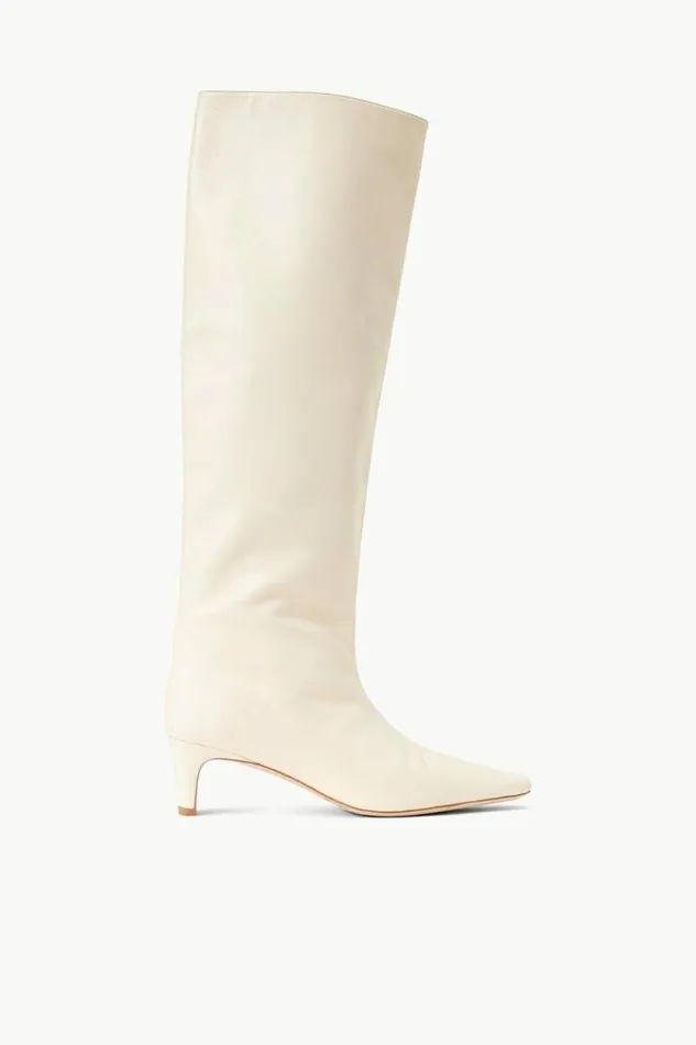 STAUD Boots WALLY BOOT Cream 8211 Women